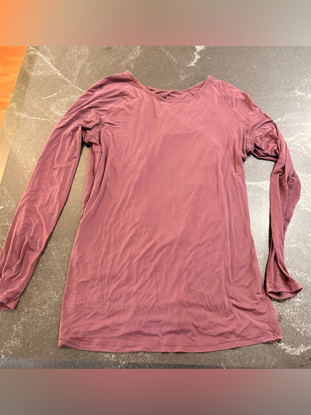 Lululemon Long Sleeve Women's Top in Dusty Mauve